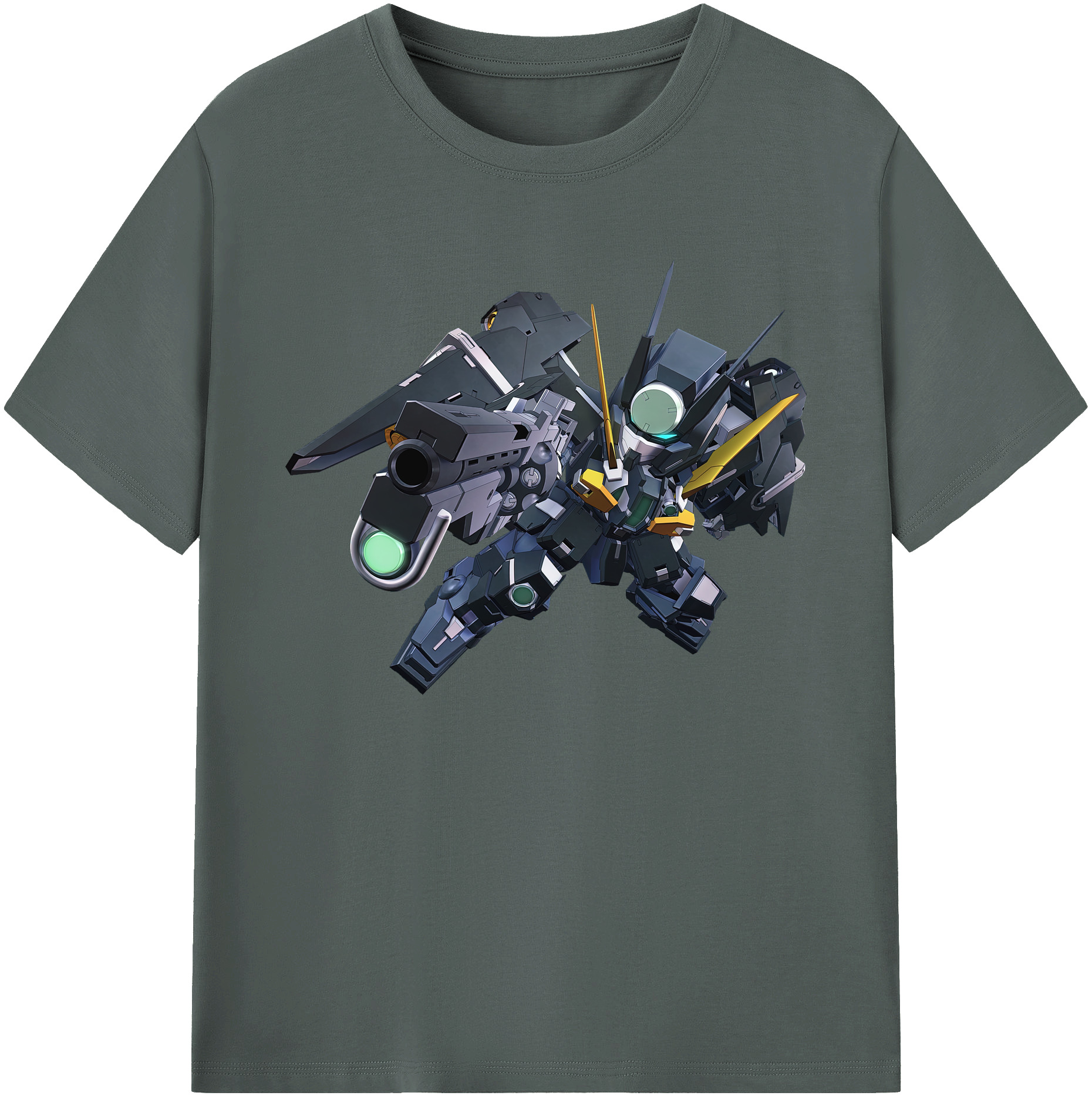（画像用） 機動戦士ガンダム Mobile Suit Gundam 綿100％ メンズ半袖Tシャツ｜肌触りやわらか＆通気性